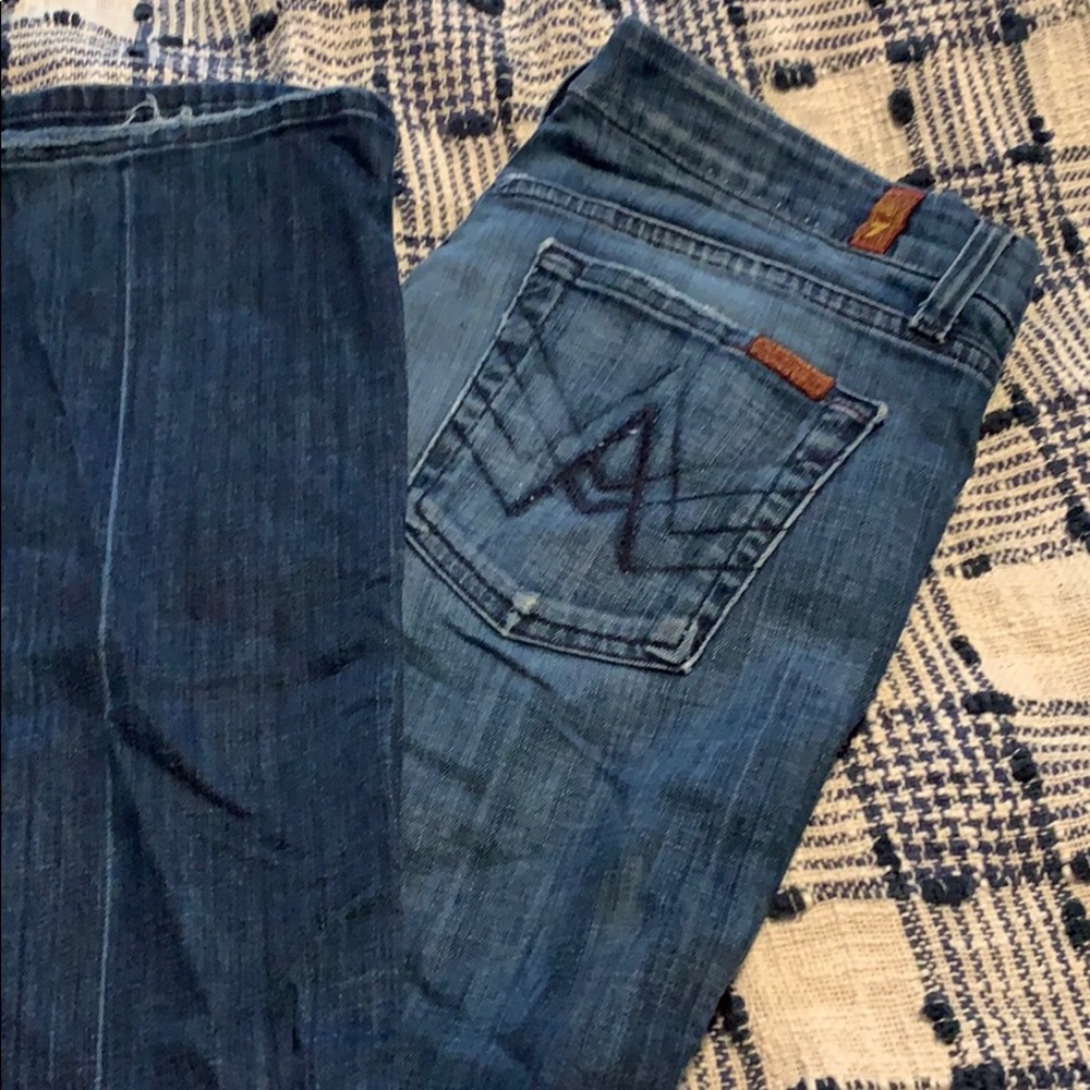 EUC 7 For all Mankind Jeans - Bootcut Flare